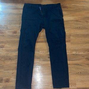 Men’s Matchstick Navy Blue Pants